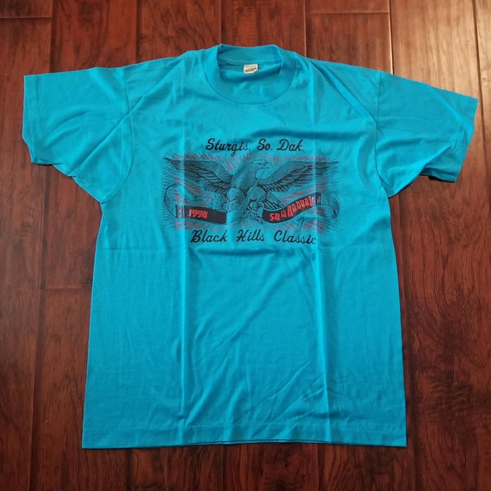 🏍️ 1994 Sturgis Motorcycle Rally Tee 🏍️